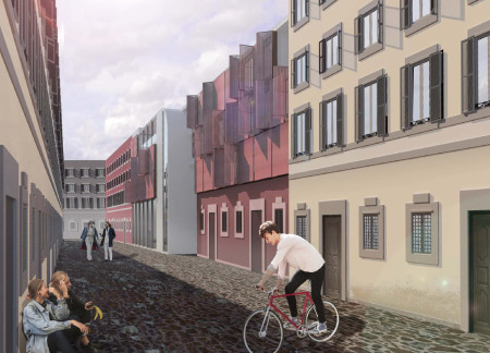 Rainwater Collection and Rooftop Gardens in a Communal Living Space  