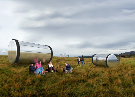 Rotating Rooms and Charred Shingles Enhance Viewing Experience in Icelandic Habitat