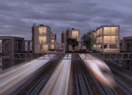 3D Printed Housing Solutions With Concrete Structures and Glass Facades for Urban Living