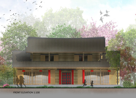Sustainable Living Amidst Camellia Gardens and Canal Networks