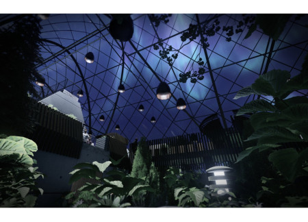 Geothermal Greenhouse with ETFE and Glulam Structure for Community Engagement