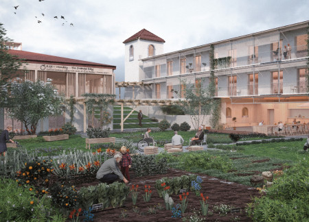 Intergenerational Architecture for Connected Aging