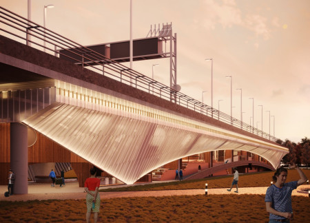Underpass Reimagined: Bridging Work and Public Life