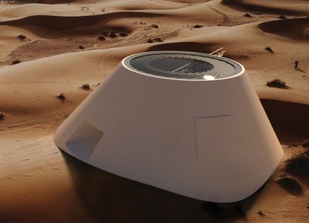 A Modular Shelter System Designed for Extreme Desert Climates