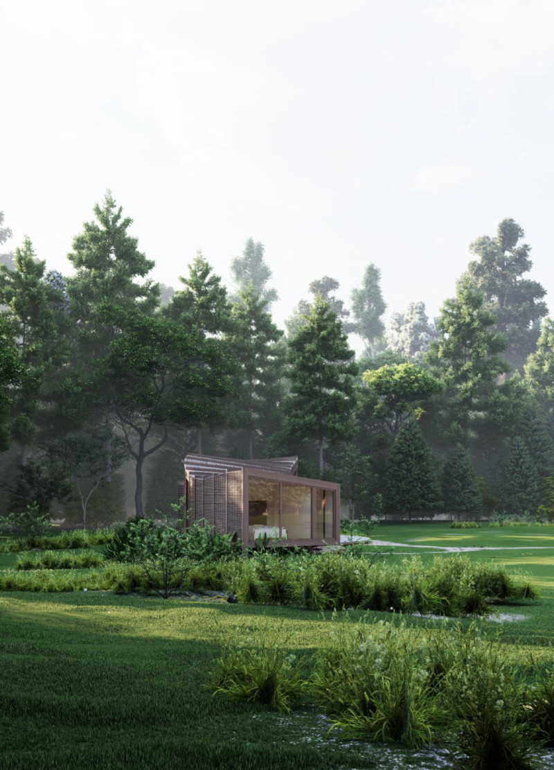 Curvilinear Design Utilizes Cross-Laminated Timber Panels to Harmonize With Coastal Landscape  