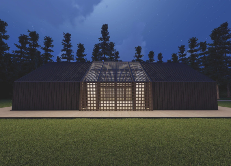 Charred Wooden Shingles and Perforated Panels Create Adaptive Living Near the River