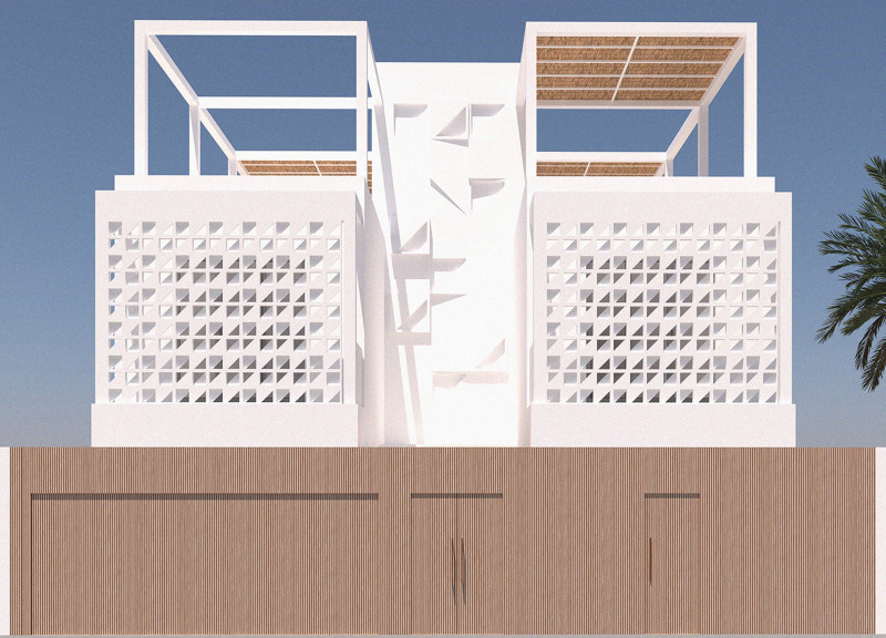 Cross-Laminated Timber Panels and Charred Wood Shingles Shape Versatile Urban Living Spaces