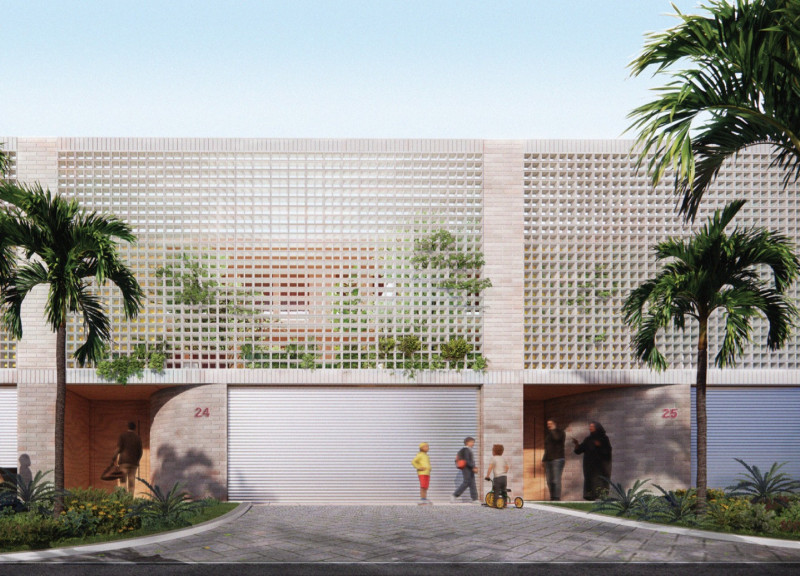 Creating Community Through Cross-Laminated Timber and Perforated Facades  