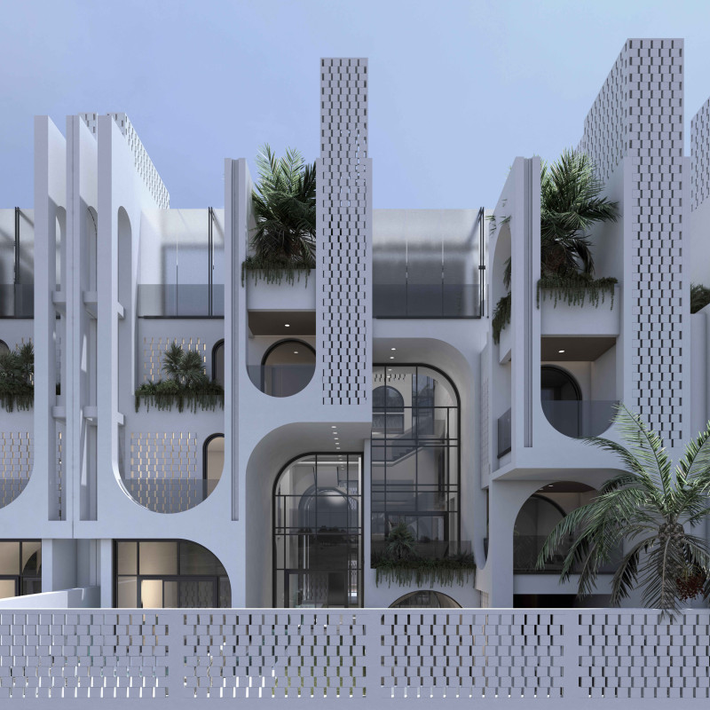 3D Printed Clay Bricks and Wind Catchers Shaping Sustainable Living in Desert Environments