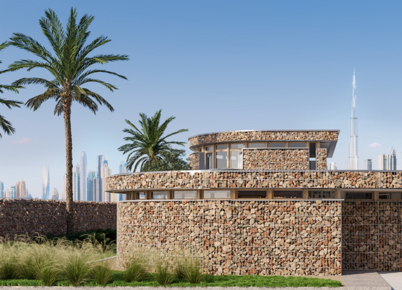 Charred Wooden Shingles Complementing Biophilic Design Principles in Sustainable Community Spaces