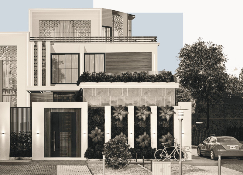 Charred Wooden Shingles and Cross-Laminated Timber Embrace Community Living Spaces