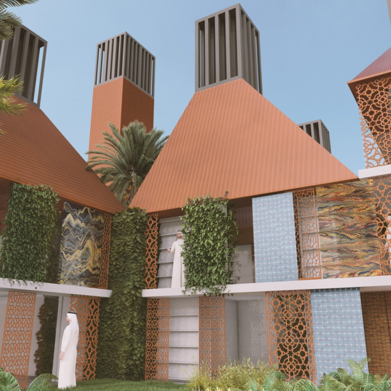 Charred Wooden Shingles and Cross-Laminated Timber Panels Form a Community-Centric Hub  