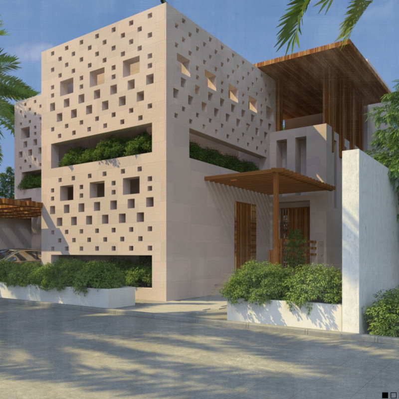 Charred Wooden Shingles and Cross-Laminated Timber Panels Create a Sustainable Urban Haven