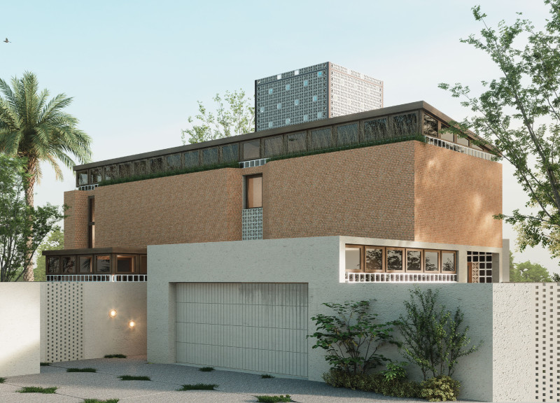 Charred Wooden Shingles and Cross-Laminated Timber Panels Define a Sustainable Community Hub  
