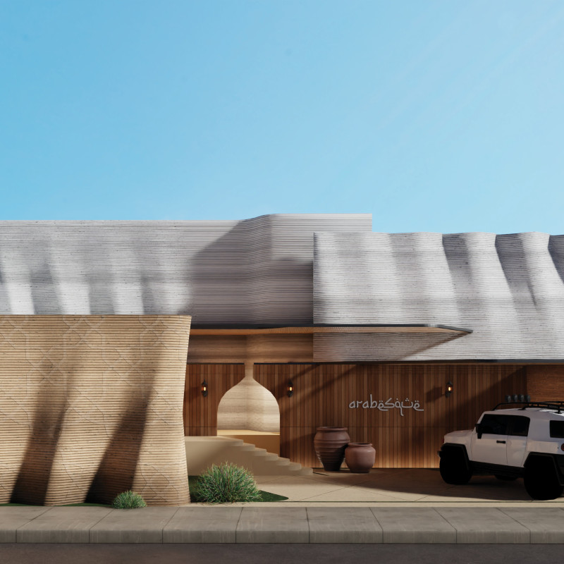Charred Wooden Shingles and Recycled Materials Define a Sustainable Community Space  