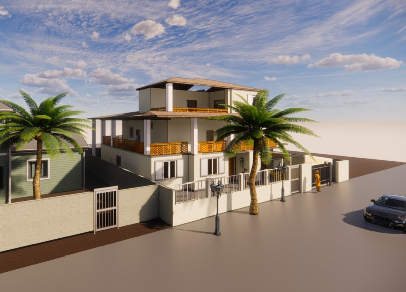 Natural Ventilation and Precast Concrete Unite in Sustainable Family Home Design  