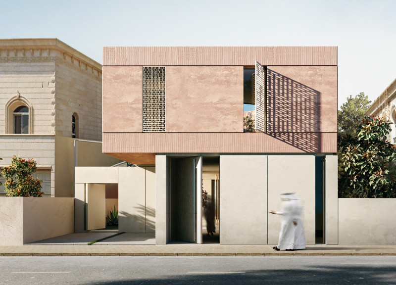 Charred Wooden Shingles and Transparent Facades Enhance Community-Centric Urban Spaces  