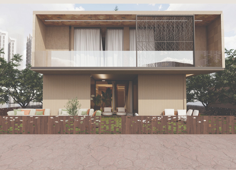Charred Wooden Shingles and Natural Ventilation Frame A Contemporary Community Hub