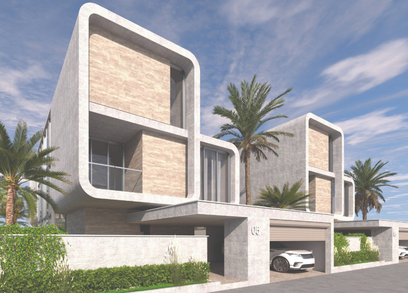 Passive Design With Cantilevered Forms and Natural Stone Facades in Tropical Living