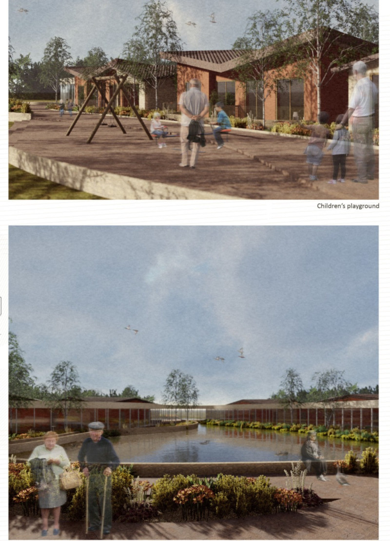 Charred Wooden Shingles and Cross-Laminated Timber Harmonize in a Sustainable Community Hub  