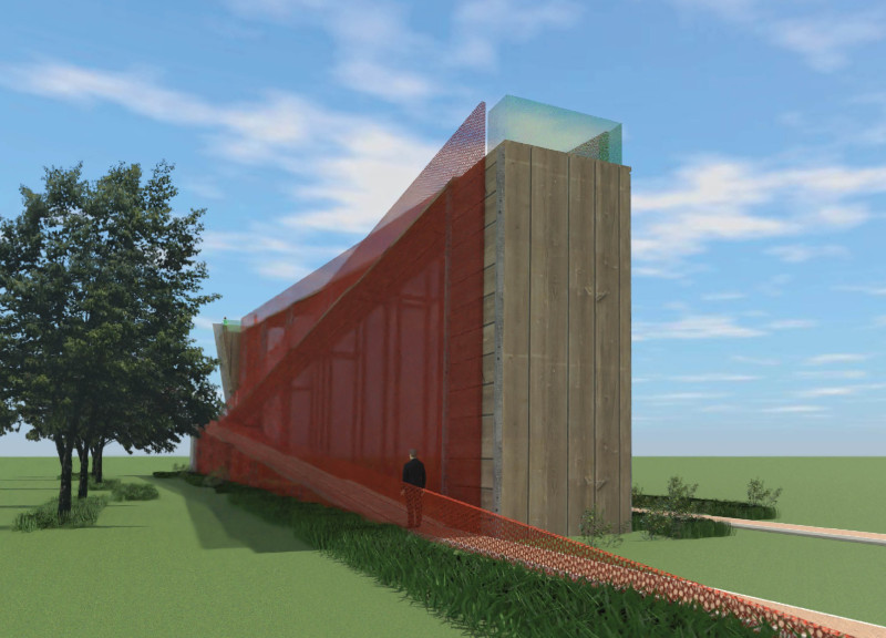 Charred Wooden Shingles and Cross-Laminated Timber Panels Shape Sustainable Community Spaces  