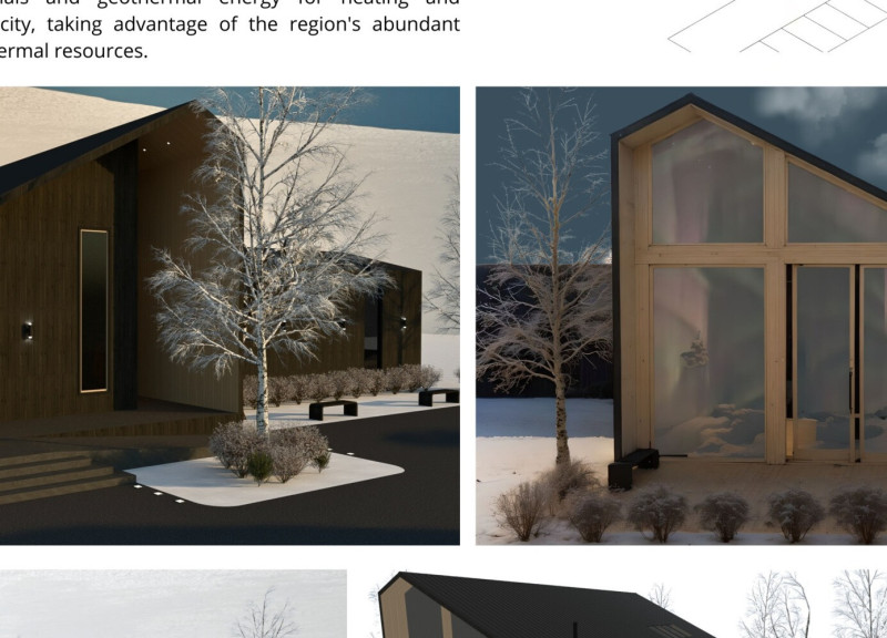 Charred Wooden Shingles and Sustainable Materials in Thoughtful Community Spaces