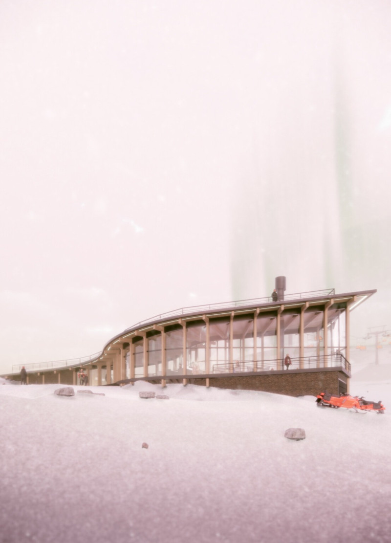 Charred Wooden Shingles and Natural Lighting in a Flexible Community Space