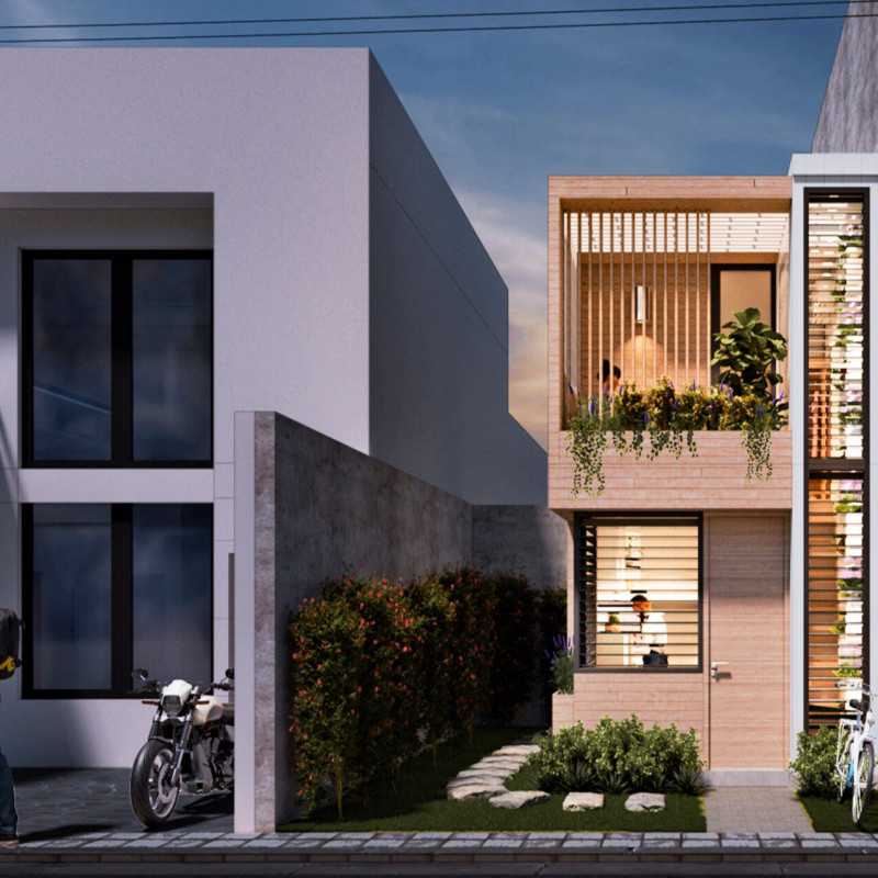 Charred Wooden Shingles and Cross-Laminated Timber Create a Sustainable Community Hub  