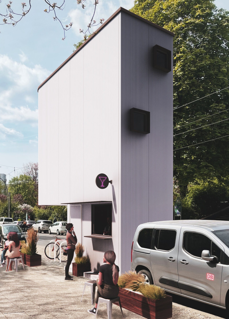 Charred Wooden Shingles and Cross-Laminated Timber Form a Sustainable Living Space 