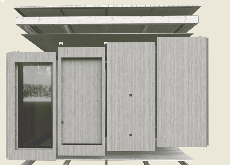Charred Wooden Shingles and Recycled Concrete Shape a Community Hub for Urban Engagement