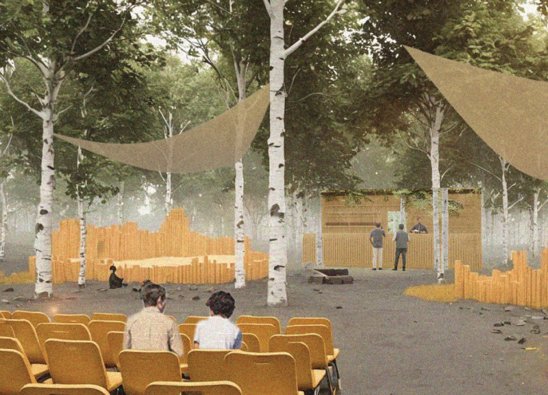 Charred Wooden Shingles and Large Glass Facades Creating Sustainable Community Living Spaces  