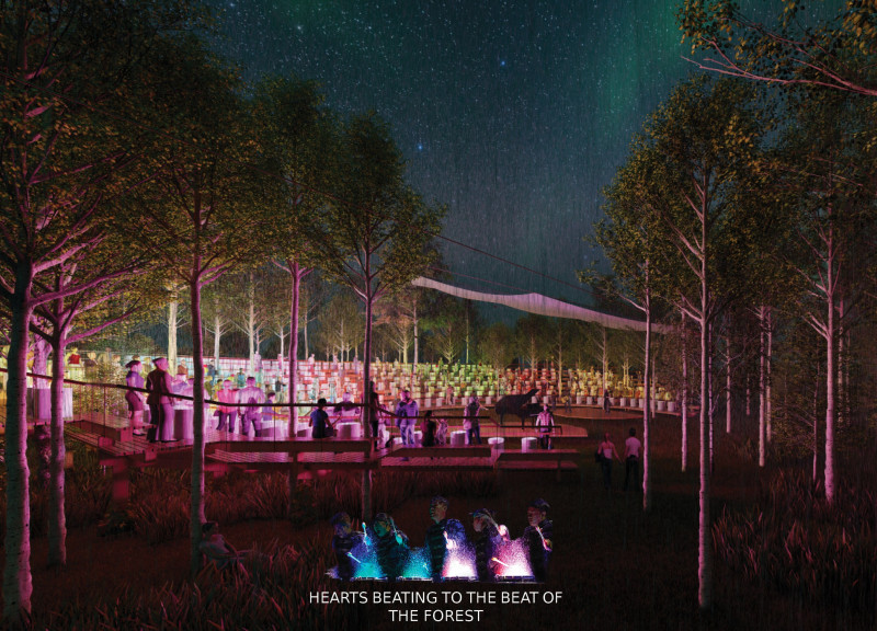 Cross-Laminated Timber Construction Enhancing Community Engagement Within a Forest Canopy  