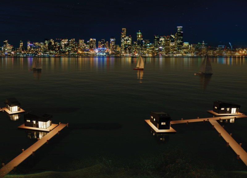 Charred Wooden Shingles and Cross-Laminated Timber Envelop a Versatile Urban Community Hub