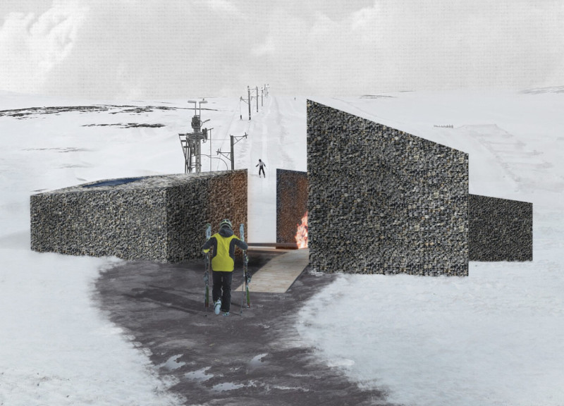 Charred Wooden Shingles and Cross-Laminated Timber Panels Define This Environmentally Integrated Community Space