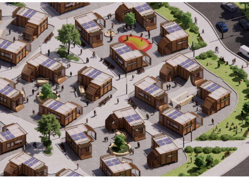 Cross-Laminated Timber Modules Creating Flexible Urban Living Solutions  