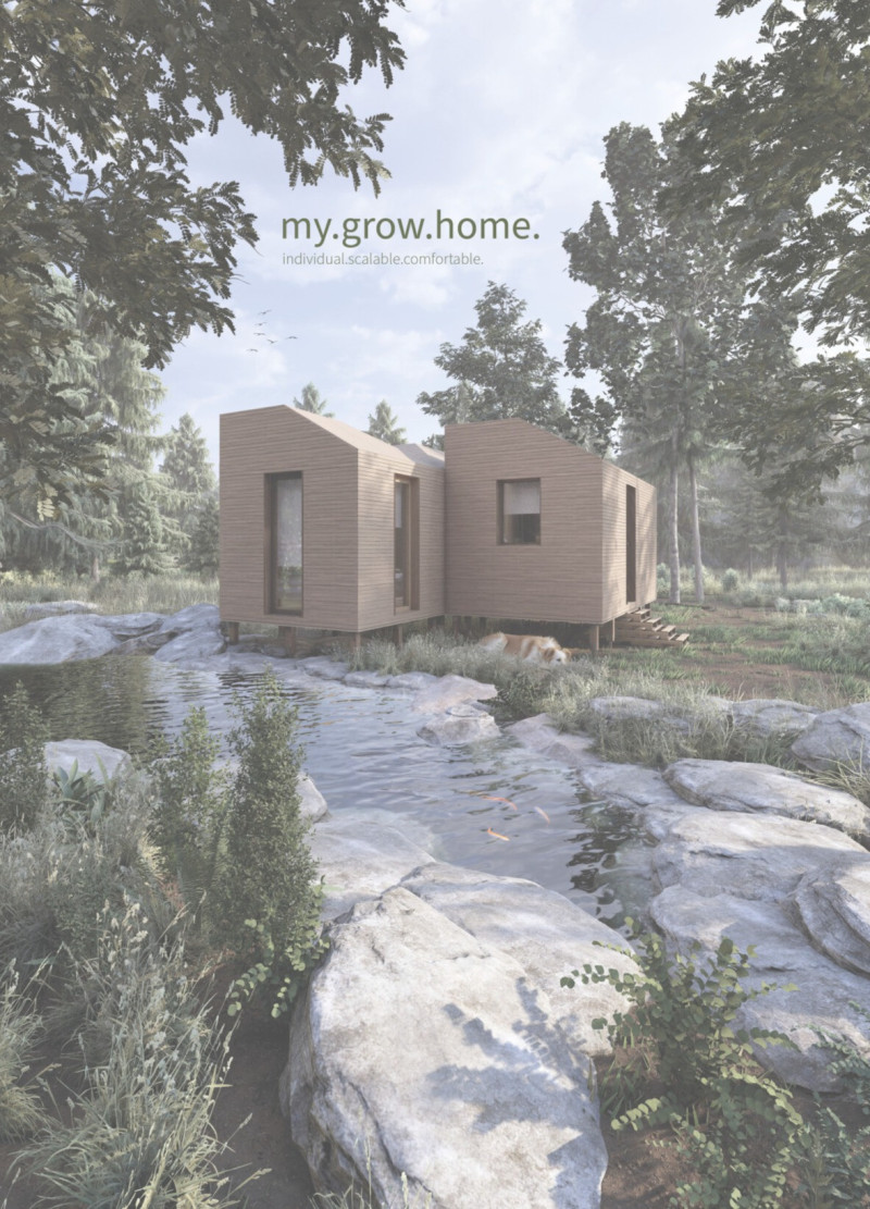 Charred Wooden Shingles and Cross-Laminated Timber Define A Versatile Community Space