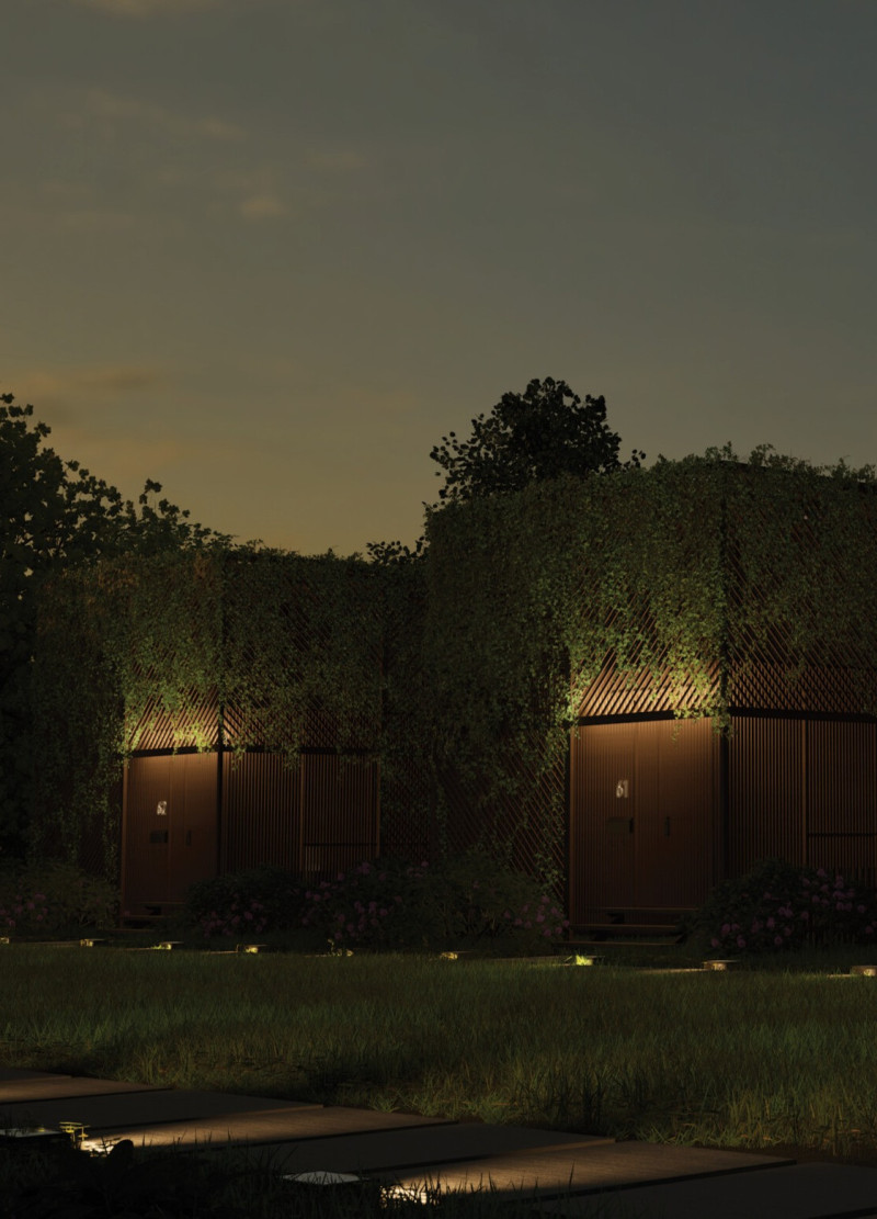 Charred Wooden Shingles and Cross-Laminated Timber Panels Transforming Community Spaces
