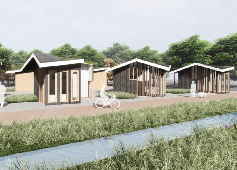 Charred Wooden Shingles and Cross-Laminated Timber Panels Define a Modern Multi-Use Community Hub  
