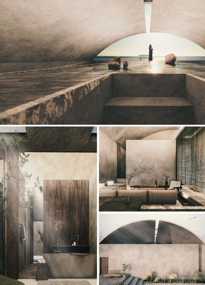 Charred Wooden Shingles and Cross-Laminated Timber Panels Elevate Community Engagement Space