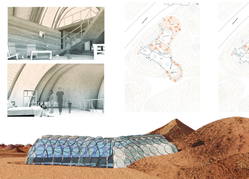 Opaline Glass Facade and Local Stone Structure for Inclusive Living