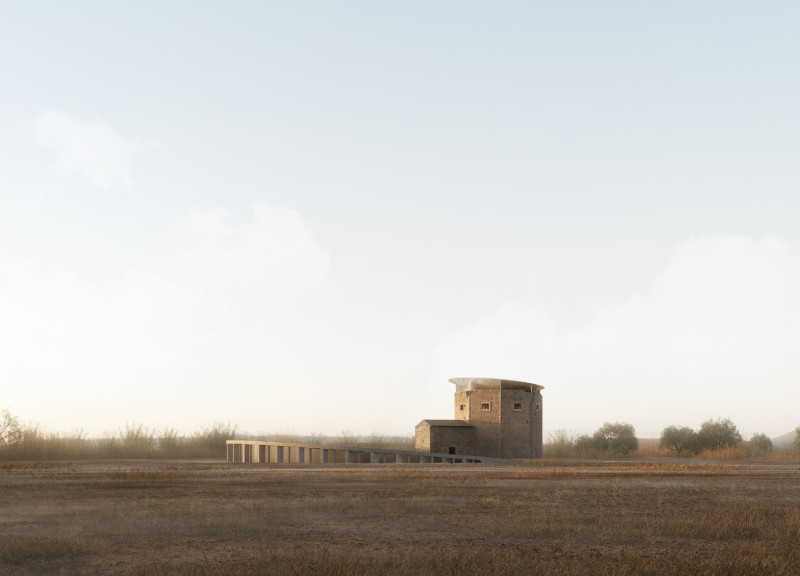 Charred Wooden Shingles and Structural Steel Define A Sustainable Community Hub  