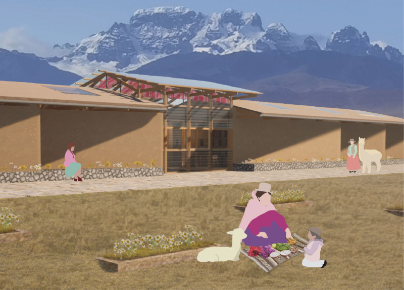 Charred Wooden Shingles and Cross-Laminated Timber Panels Frame a Multifunctional Community Space  