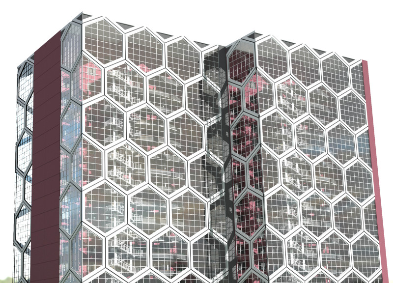 Charred Wooden Shingles and Cross-Laminated Timber Panels Define Sustainable Community Spaces