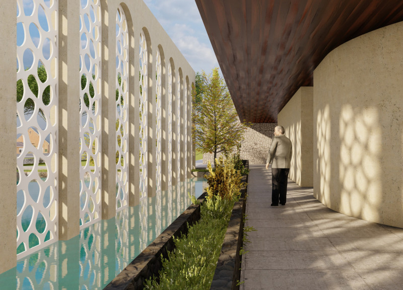 Cross-Laminated Timber Panels and Charred Shingles Define a Nature-Inspired Community Space  