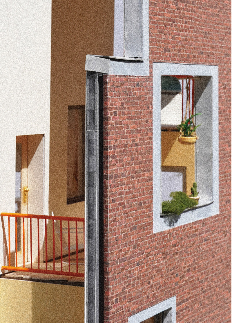 Charred Wooden Shingles and Cross-Laminated Timber Panels Defining Community Spaces in a Versatile Building