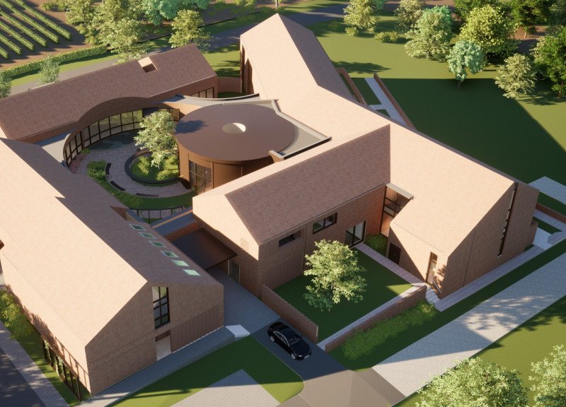 Living Roofs and Reclaimed Wood Create Sustainable Community Residences