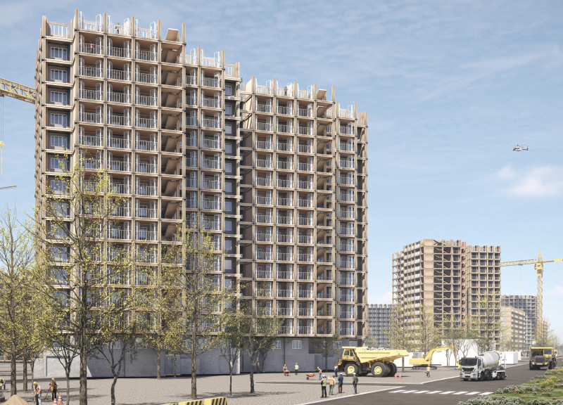 Cross-Laminated Timber Modules Integrating Urban Resilience and Thermal Efficiency