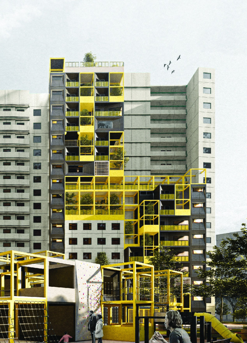 Solar-Powered Green Roofs and Modular Units in Urban Living Solutions  