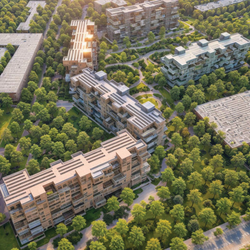 Charred Shingles and Cross-Laminated Timber Create A Sustainable Community Hub
