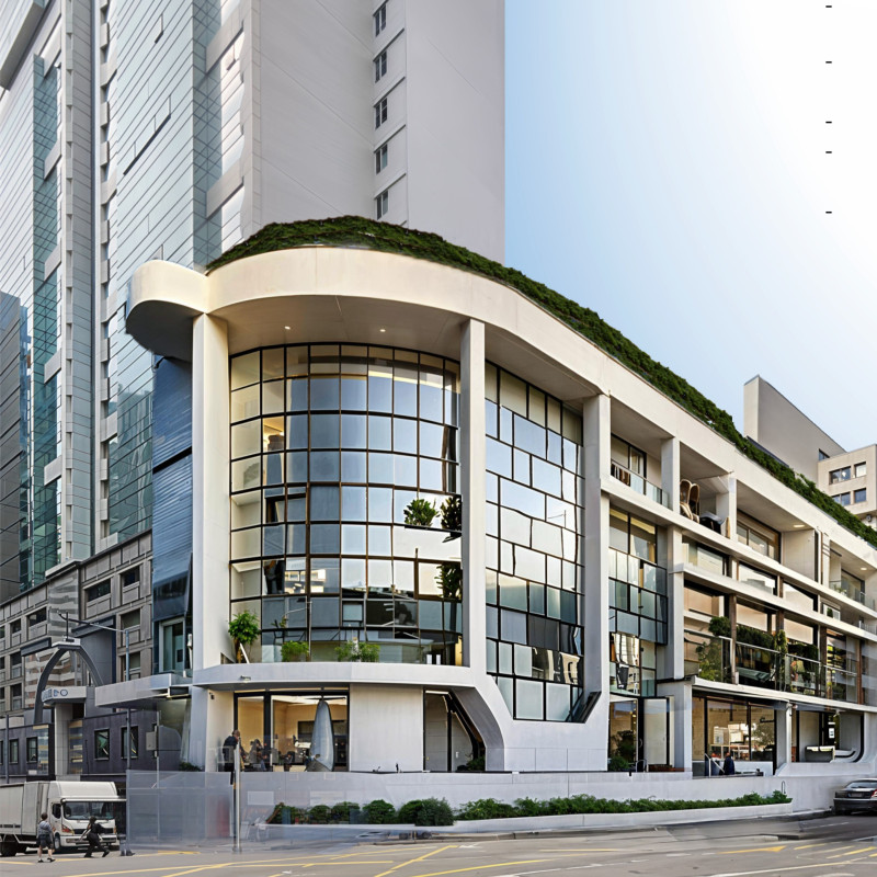 Charred Wooden Shingles and Cross-Laminated Timber Panels Define A Community-Centric Habitat  